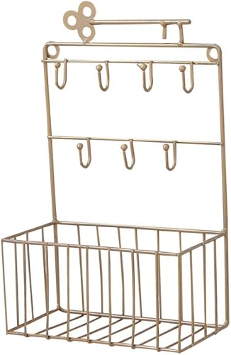 ARTIBETTER Letra de baño para dormitorio almacenamiento de oficina organizador de ganchos decoración de pared creativo ganchos de cocina de hierro
