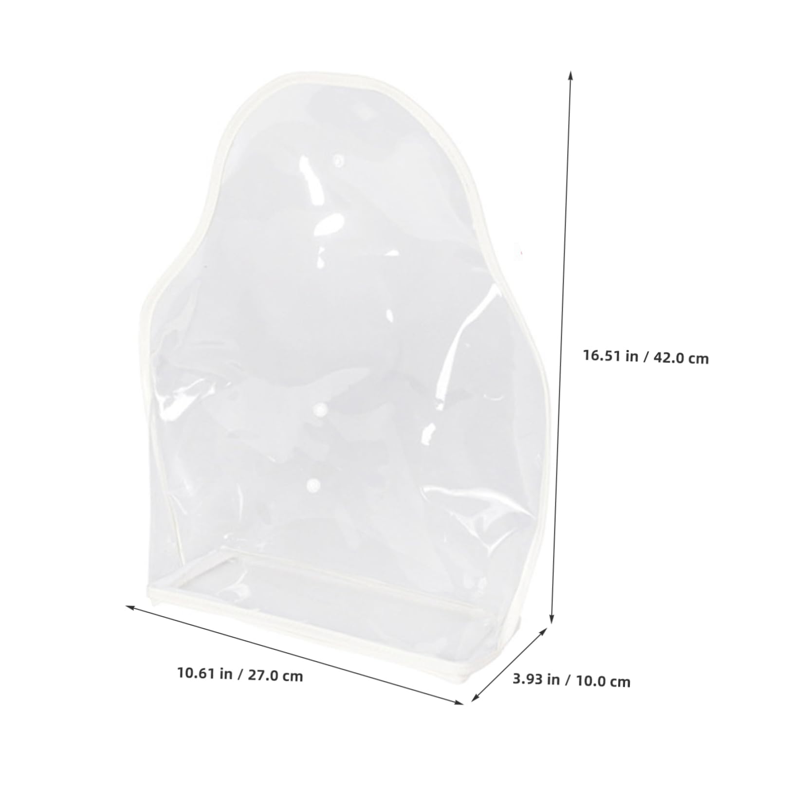 TOVINANNA Transparent Dustproof Handbag Storage Bag Organizer for Travel Home Space Saving Durable Material for Protecting Handbags Shoes