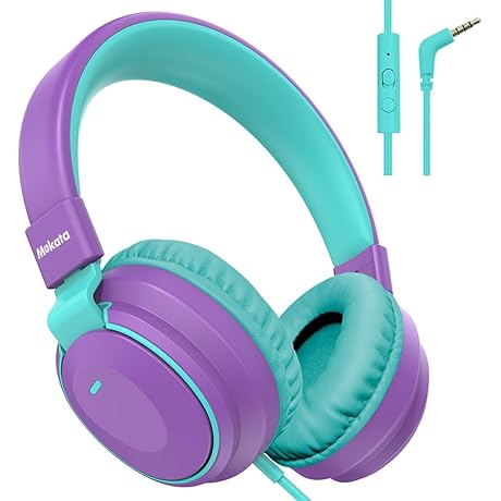 Mokata Kids Headphones: Safe Listening for Young Ears