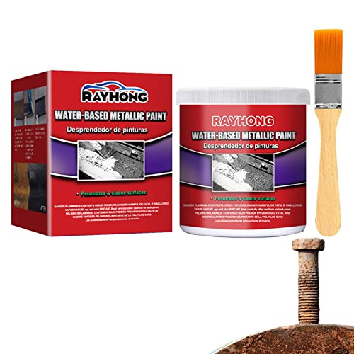 Tinta de ferrugem - Removedor de ferrugem resistente a UV para metal - Conversor de ferrugem e prime