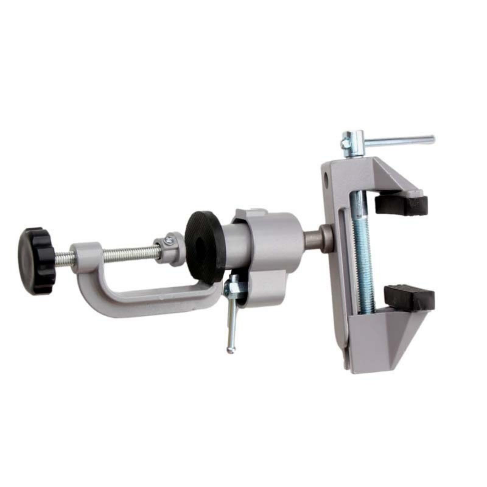 Rgybao 901C Duty Rotating Workshop Vise Reinforced Steel Construction Secures Irregular Objects During Polishing Tasks Workshop Positioning Clamp