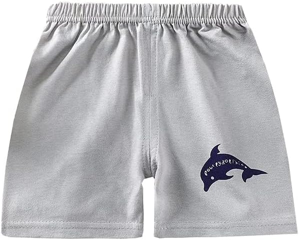 Toddler Shorts for Baby Boy Cotton Summer Lightweight Shorts Little Boys Short Pants Multipack - Image 5