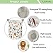 CLOCOR Kids Laundry Basket,Nursery Baby Hamper,Toy Storage Bin with handles for Boys and Girls,Safari Room Decor,Waterproof Storage Basket(Jungle Animals)
