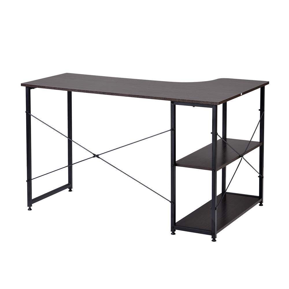 Amazon.co.jp: パソコンデスク L字デスク 木製 デスク 机 2段 Amazon.co.jp: パソコンデスク L字デスク 木製 デスク 机 2段