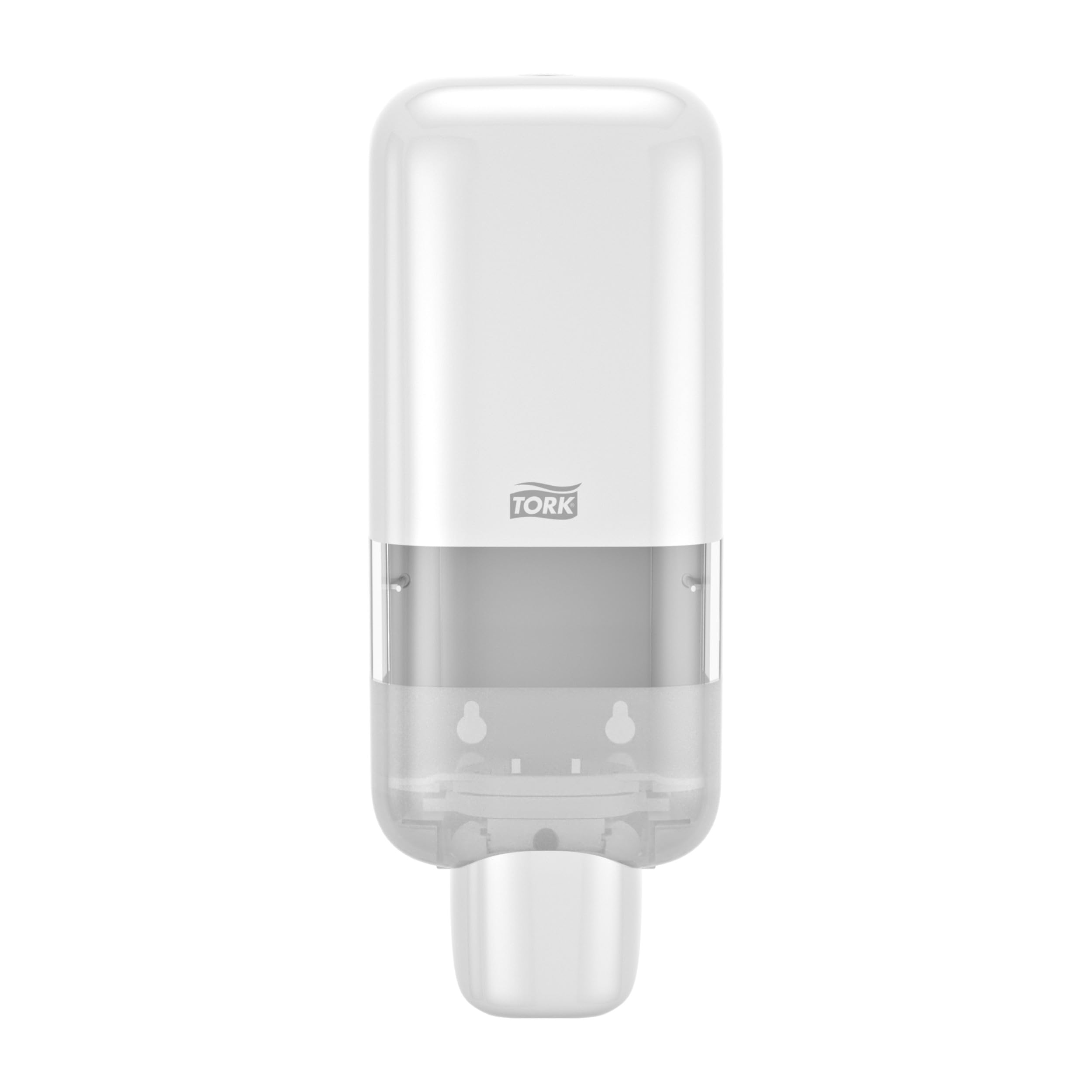 Tork Dispensador para Jabón y Desinfectante Blanco S4, 564500 | Recambios de Espuma, Líquido y Gel, Línea Elevation