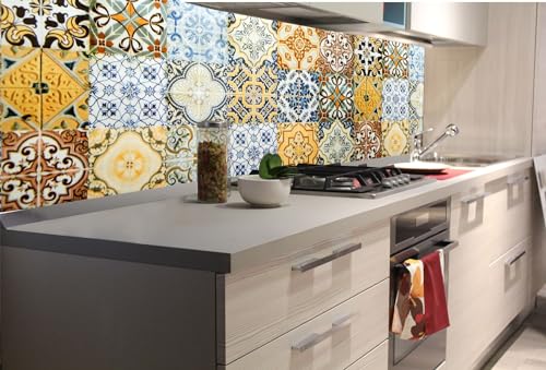 Dimex Küchenrückwand Folie Selbstklebend Vintage-Wand 180 x 60 cm | Klebefolie - Dekofolie - Spritzschutz für Küche | Made in EU