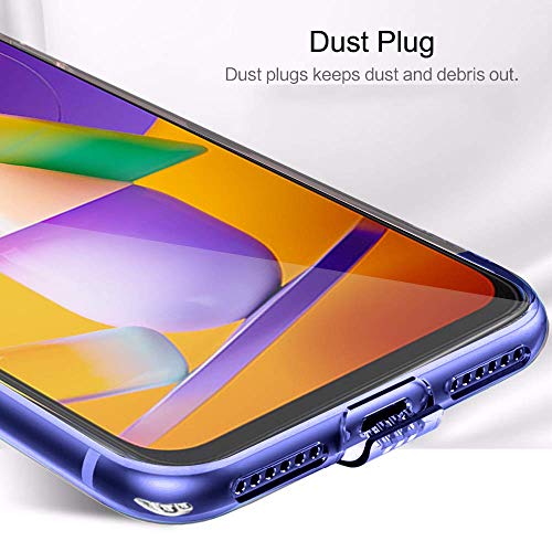 Image of TheGiftKart Back Cover Soft Case for Samsung Galaxy M31s | Best Camera Protection | Inbuilt Dust Plugs & Anti-Slip Grip | Ultra Clear Slim Back Cover Case for Samsung Galaxy M31s (Transparent)
