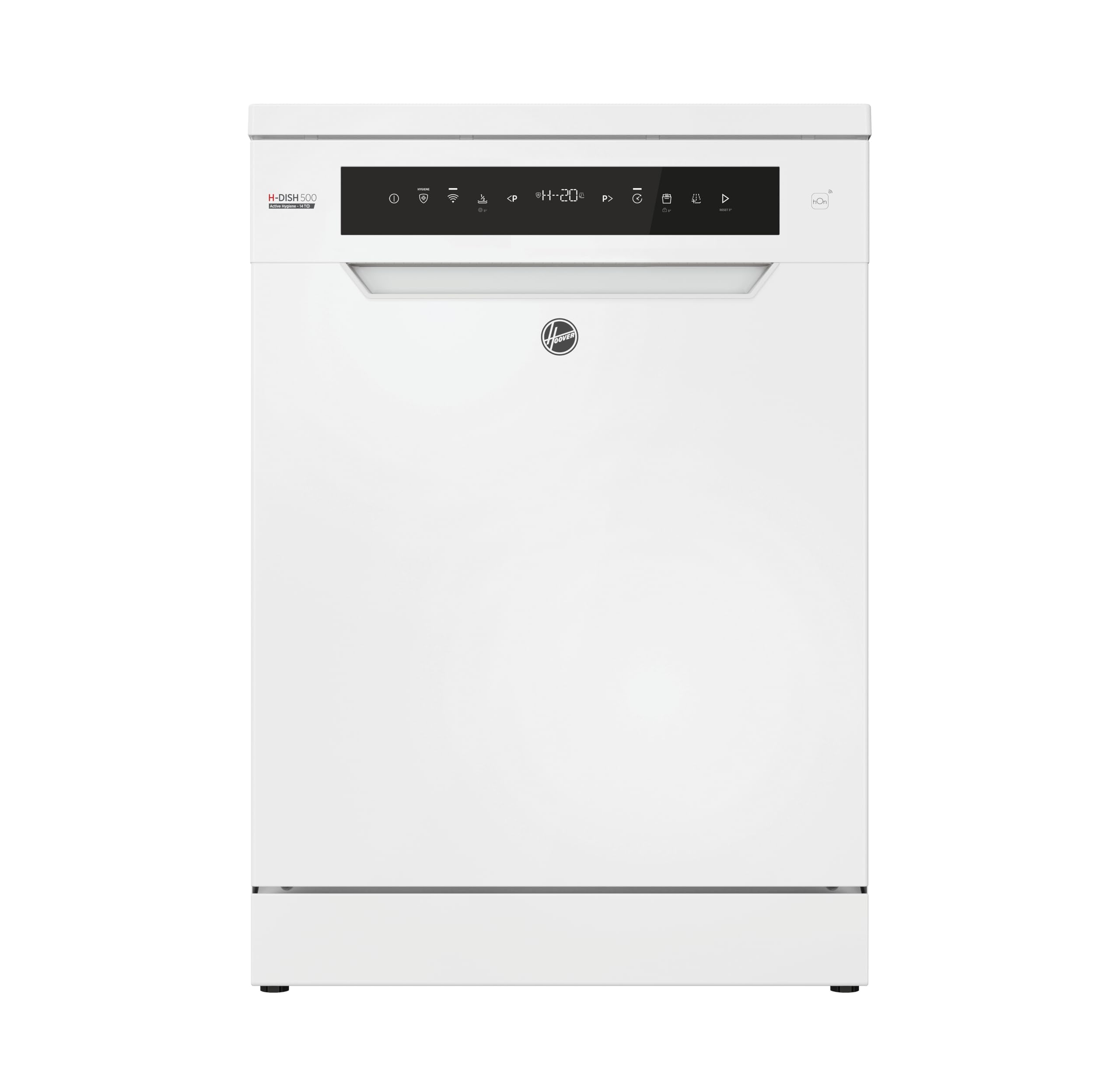 Hoover H-Dish 500 Hf 4B7F0W-80 Full Size Dishwasher, 16 Place Settings, White, B Rated