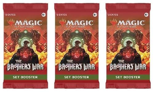 Generic 3 Packs MTG Set Booster Pack Lot MTG The Brothers War