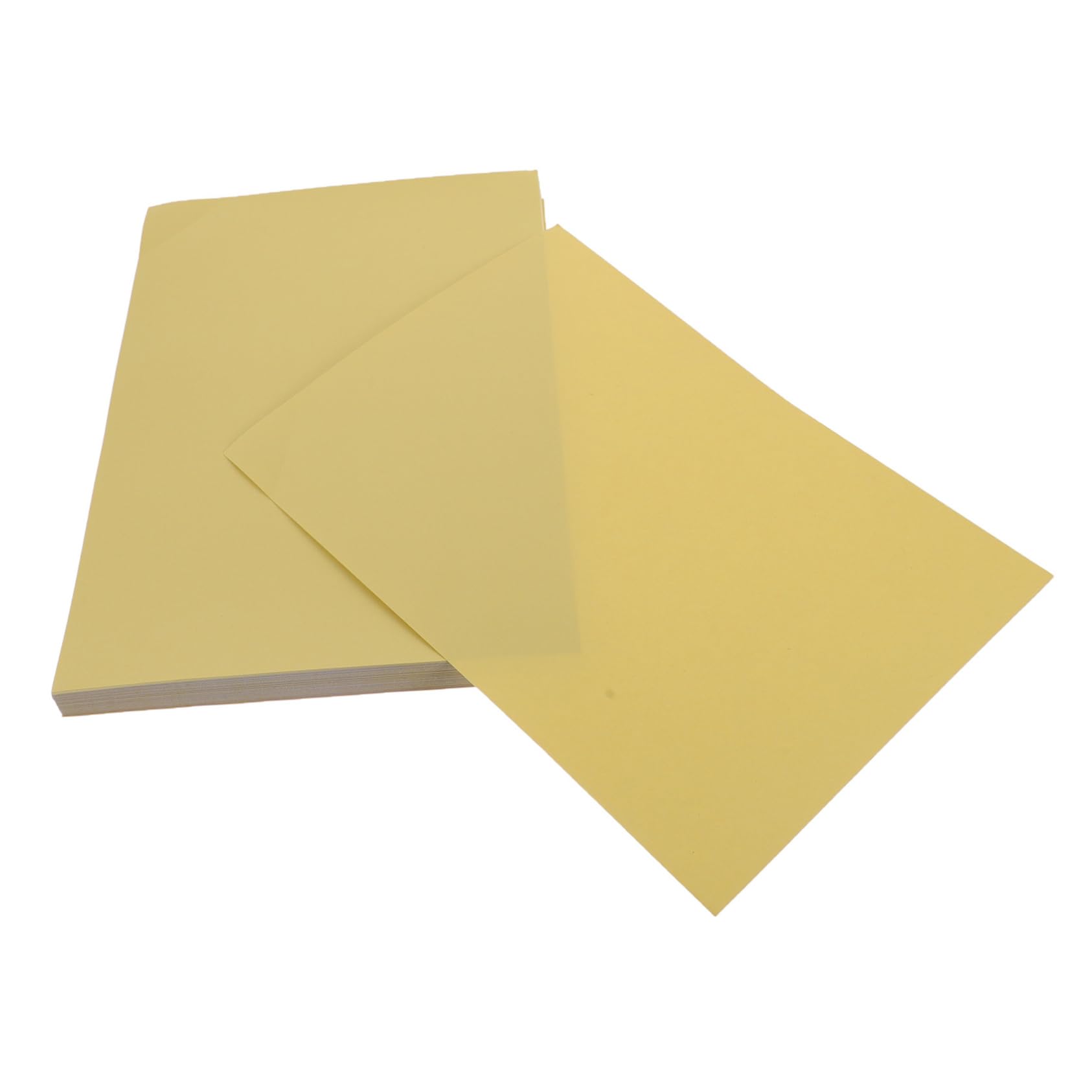 HOMSFOU 100fogli Carta Adesiva Bianca Per Stampante Carta Per Stampante Bianca Da Stampa Adatta Per Etichette e Progetti Diy