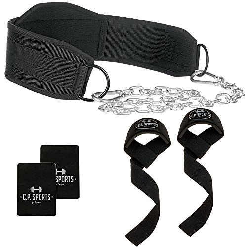C.P. Sports - Set da allenamento (cintura per dip,...