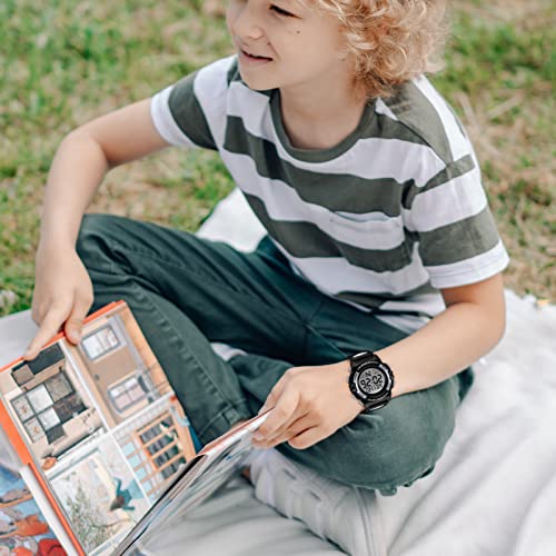 Image of Kids Watch,Boys Watch for 3-15 Year Old Boys,Digital Sport Outdoor Multifunctional Chronograph LED 50 M Waterproof Alarm Calendar Analog Watch for Children with Silicone Band,Kids Gift