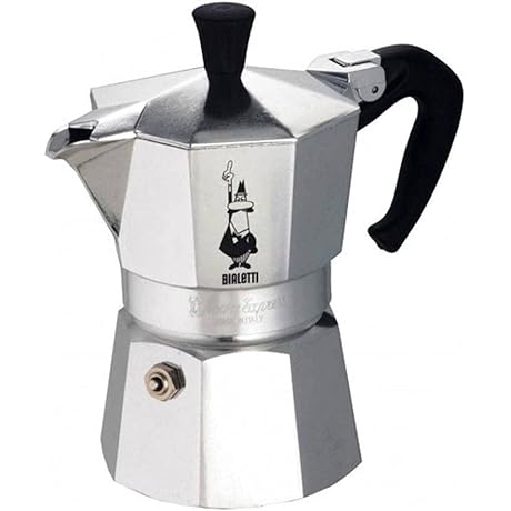 Bialetti Moka Express 1 Cup Stovetop Espresso Maker: For the True Italian Coffee Experience