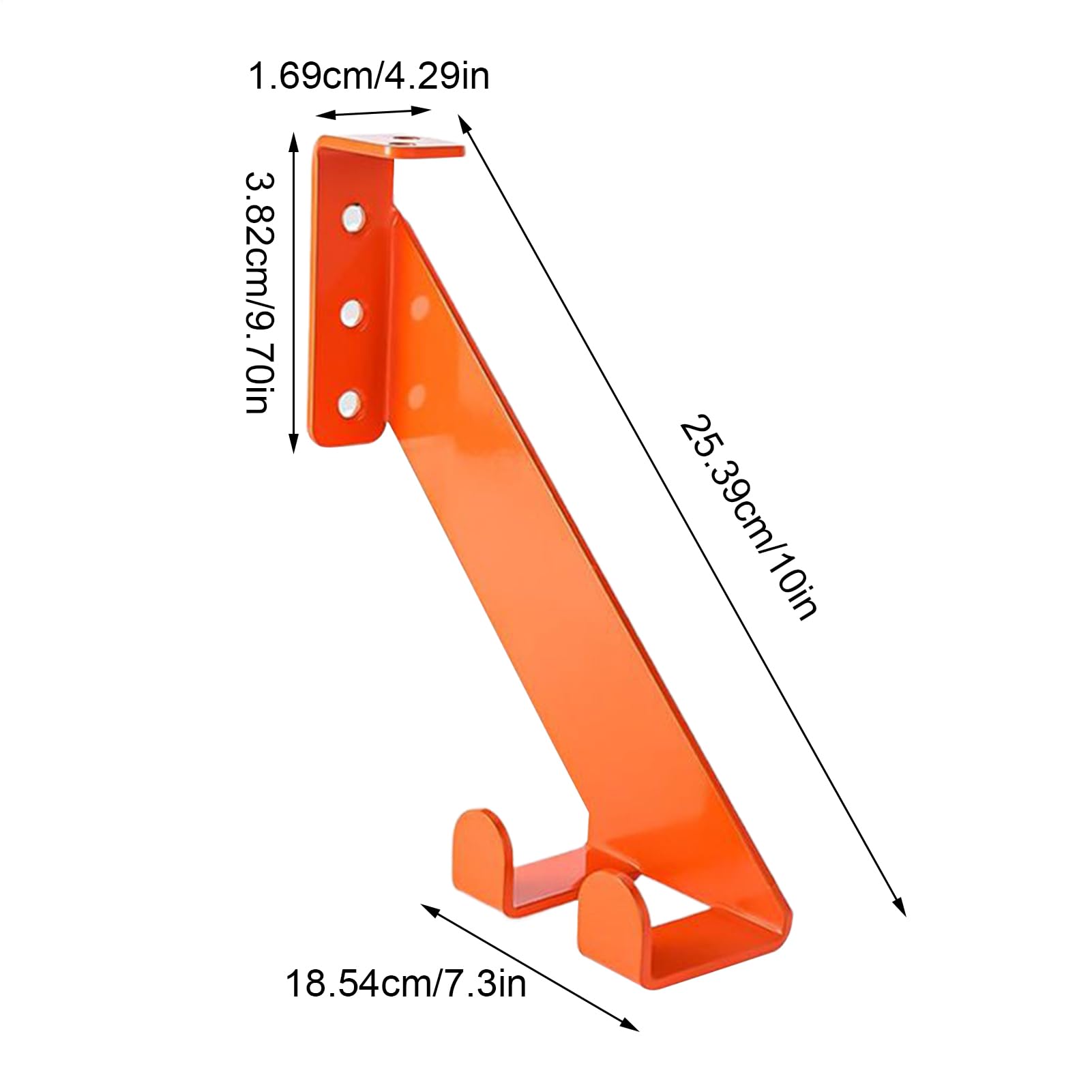 Support mural pour tronçonneuse Rack de Rangement Robuste, Capacité 81,6 kg