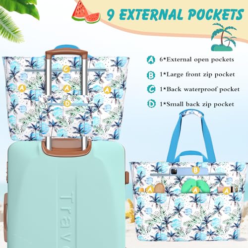 ZENTREON Extra Large Beach Tote