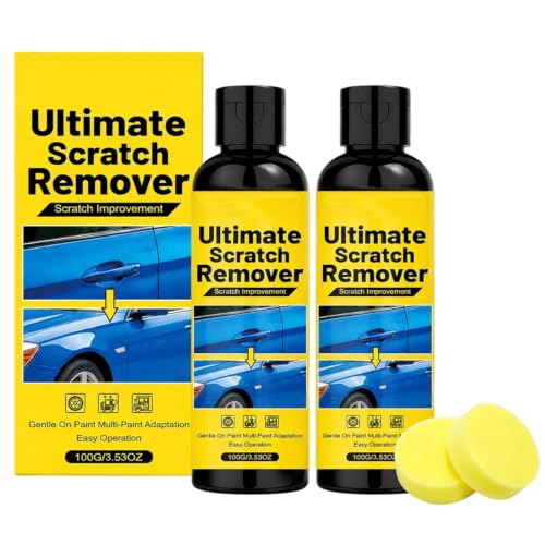 Scratch Remover Ultimate Scratch Remover Scratch Car Scratch Remover Kit Quick Repair Scratches and Restore Shine All Paint Colors Polishing Kit(2Bottle)
