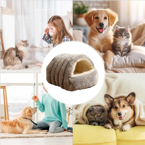 Petit lit pour chien et chat stressé | Couchage d'intérieur