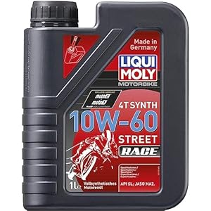 LIQUI MOLY Motorbike 4T Synth 10W-60 Street Race 1 L