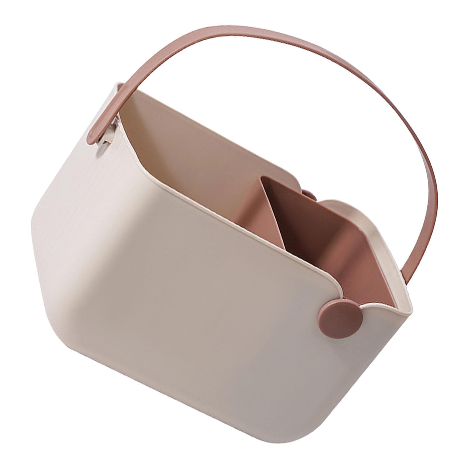 Sturdy Bathroom Storage Solution with Contrasting Color Enhances Space Beauty Ideal for Toiletries Towels Bathroom Storage Basket