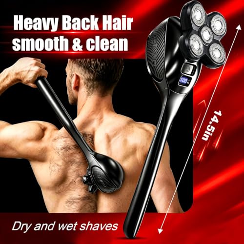 Image of Back Shaver for Men with Long Handle,Mens Back Shavers