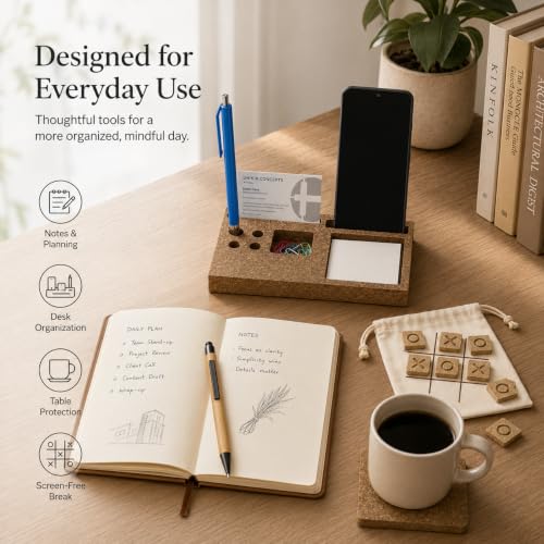 Image of Eco Corporate Gift Set Notebook Organizer Game