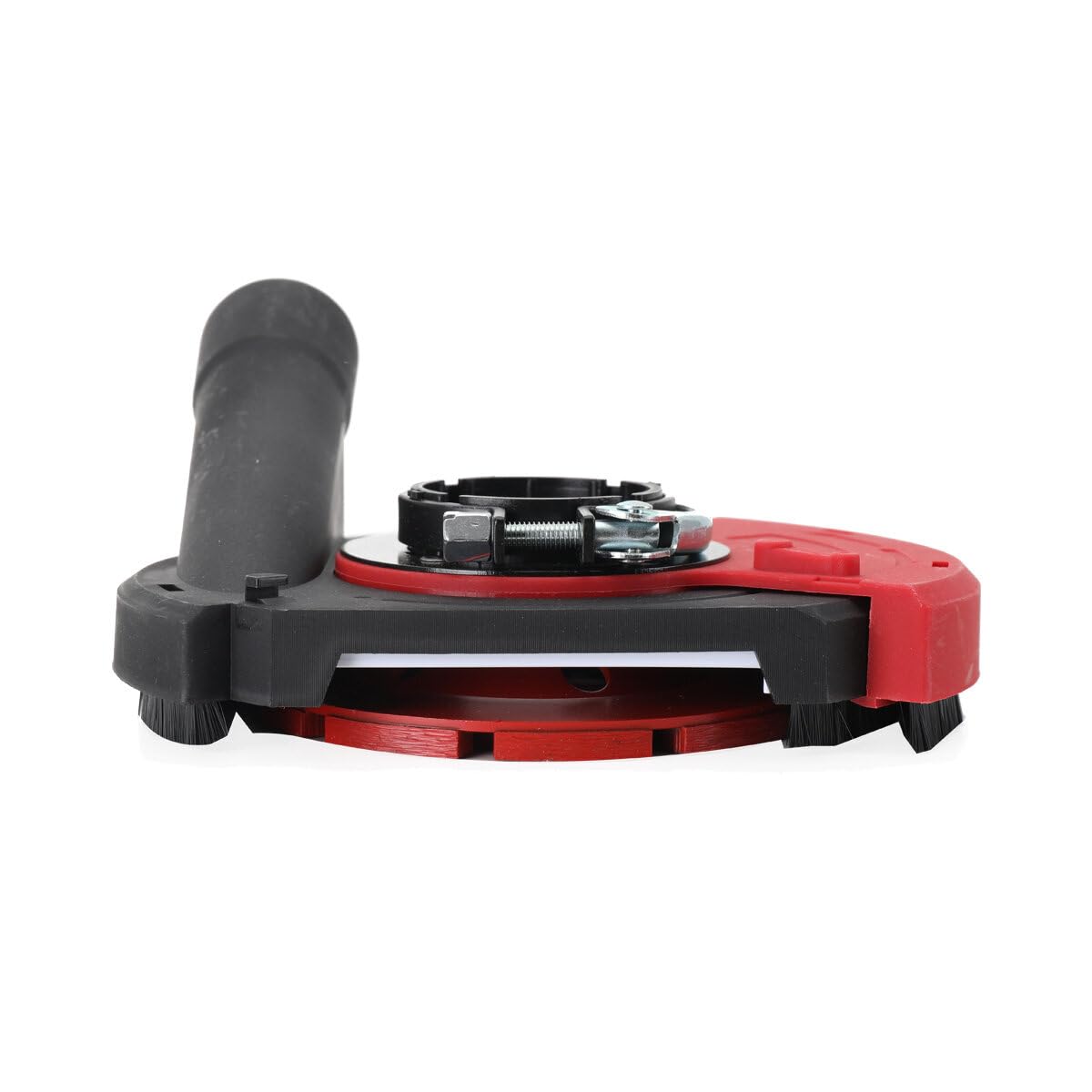 Cuffia Aspirazione Smerigliatrici per Angolare 115/125mm, Cofano Aspirante Mola a Tazza con 2 Mole Diamantate a Tazza da 125 mm, Universal Cappa di Aspirazione per Smerigliatrice Angolare