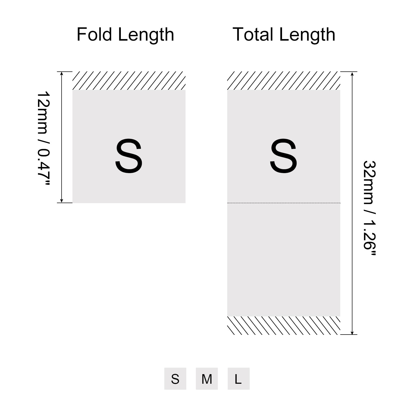 MECCANIXITY Clothing Sewing Size Label, S/M/L Woven Embroidered Label White for Clothes Garment, 3 Roll
