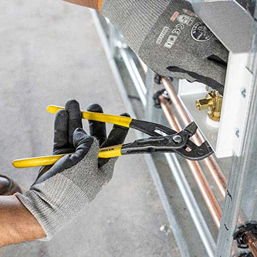 Klein Tools D504-12B Pump Pliers, Quick-Adjust Tongue And Groove Klaw Water Pump Pliers, 12-Inch #TOP6