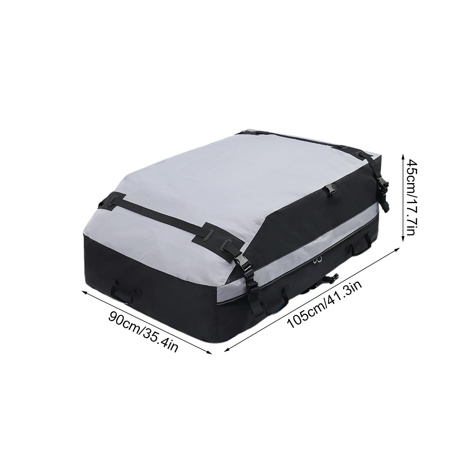 Borsa da tetto per auto - Box da tetto per auto impermeabile, borsa da carico impermeabile per SUV | Portapacchi universale per tutti i veicoli, spazioso box da tetto per viaggi e campeggio