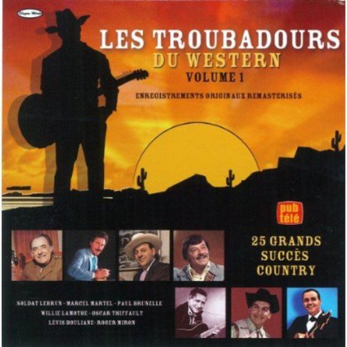 Les Troubadours Du Western / Various [Audio CD] Various Artists