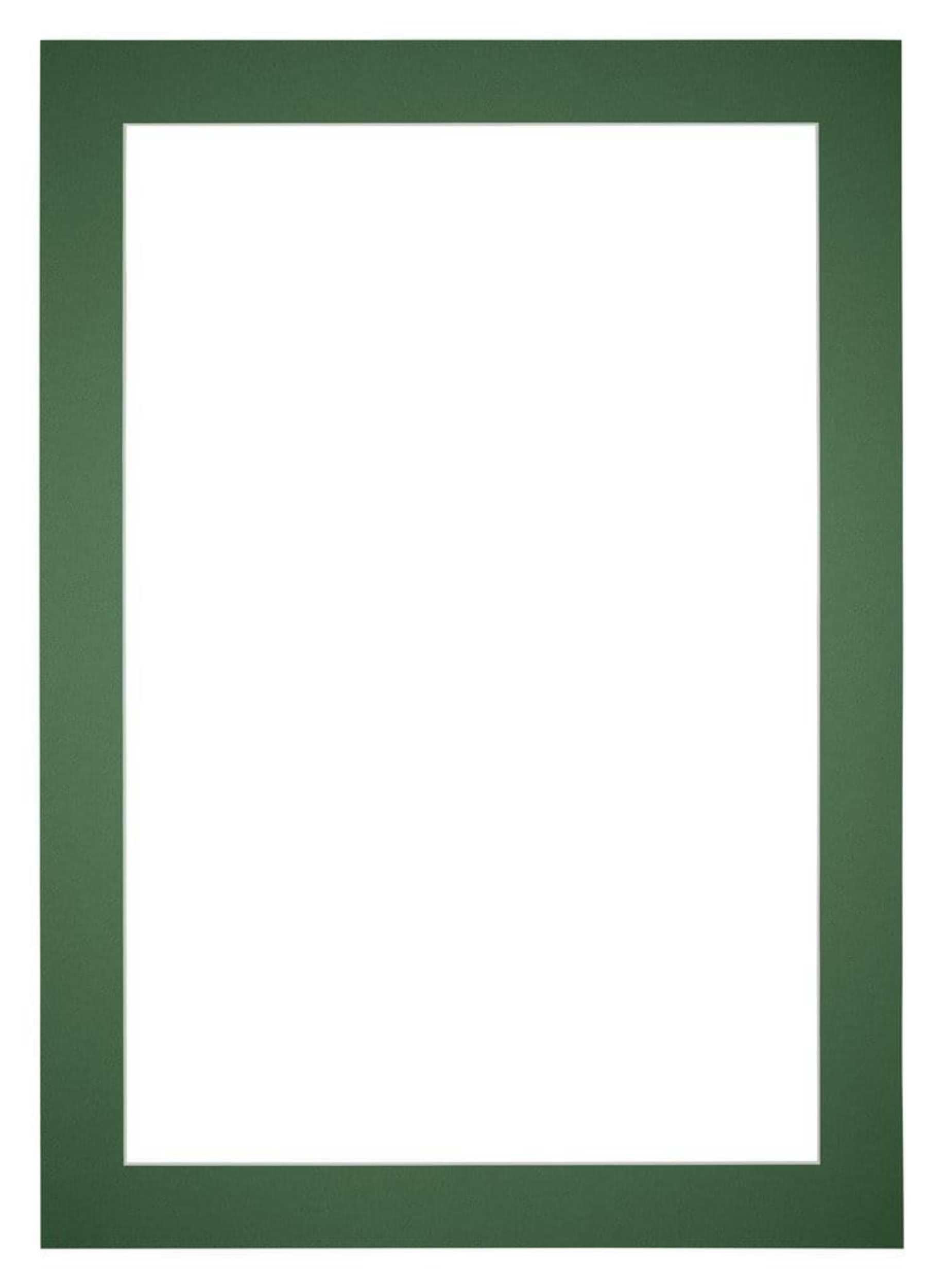 yd. Passepartout 70x100 cm - Apertura per Formato Foto 60x90 cm - Foresta Verde