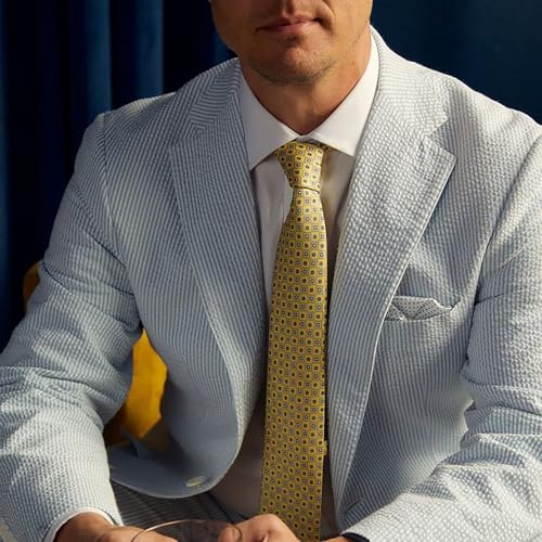 Wangyue Seersucker Suit Jacket Mens Regular Fit Summer Sport Coat for Men Wedding Prom Groom Seersucker Blazer Jacket2