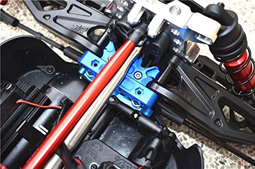 Aluminum Front Lower Arms For Arrma 1/5 Kraton 8S BLX, Outcast 8S BLX & Kraton EXB Roller - 2PC Green Set