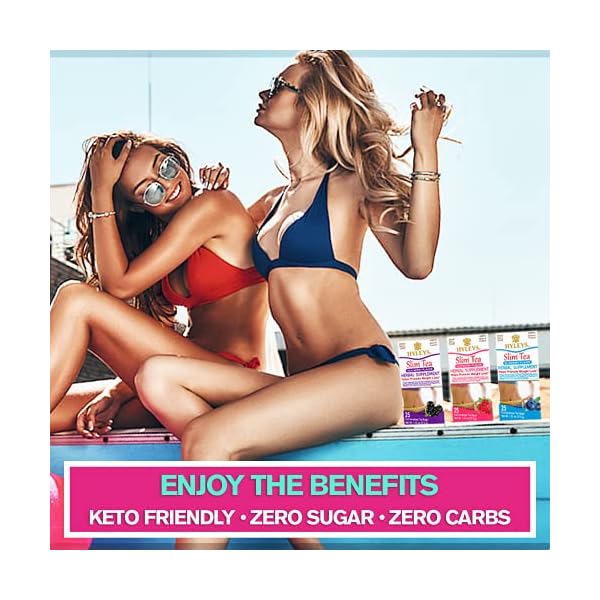 Hyleys-Slim-Tea-Goji-Berry-Flavor-Weight-Loss-Herbal-Supplement-Cleanse-and-Detox-25-Tea-Bags-1-Pack Hyleys Slim Tea Goji Berry Flavor - Weight Loss Herbal Supplement Cleanse and Detox - 25 Tea Bags (1 Pack)