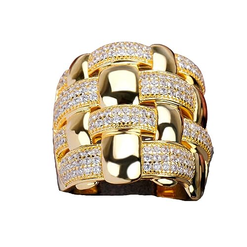 Razered Frosted Finger Ring Cross Line Cubic Zirconia Steel Women Fashion Ring Pretty Bridal Jewelry Accessories