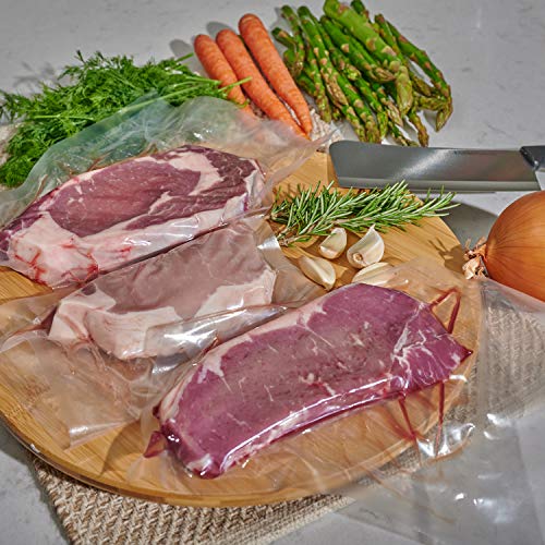 1,000 Pcs Clear 10" X 13", 3 Mil Vacuum Chamber Bags Great For Food Vac Storage #TOP4