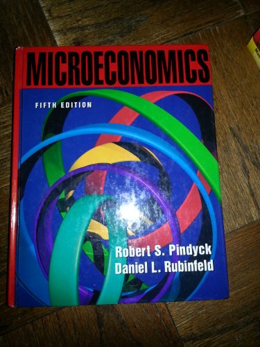 Microeconomics (5th Edition) 0130165832 Book Cover