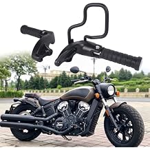 Motorcycle Passenger Foot Pegs for 2015-2025 Indian Scout, Scout Bobber & Rogue - Rear Footrest, Durable Indian Scout Accessories