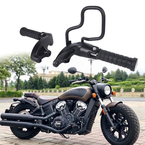 MOJINLI Motorcycle Passenger Foot Pegs for 2015-2024 Indian Scout, Scout Bobber & Rogue - Rear Footrest, Durable Indian Scout Accessories
