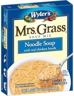 Mrs. Grass NOODLE SOUP Mix 4.2 OZ.(4 Boxes)
