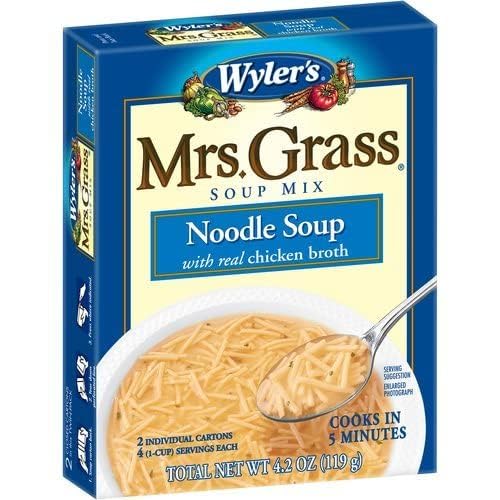 Mrs. Grass - Sopa de fideos (4 cajas)