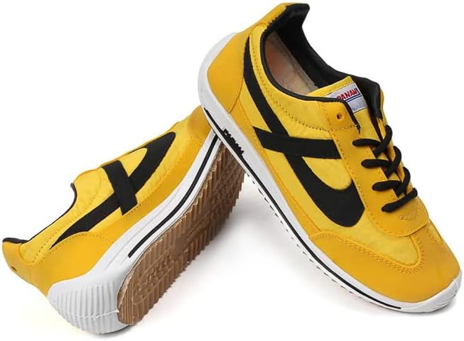 PANAM Classic Jogger | Unisex Tennis Shoe 5 Women/4 Men Yellow/Black