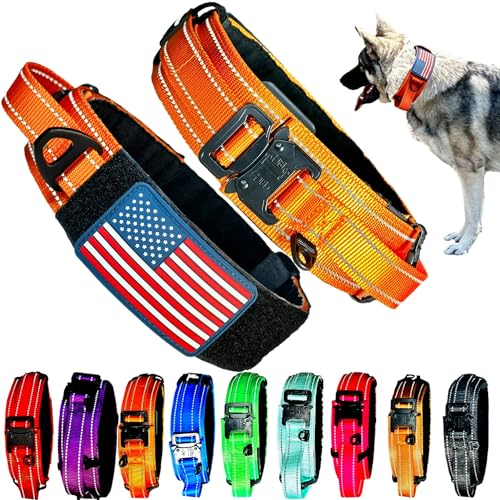 2-Inch Wide Tactical Dog Collar