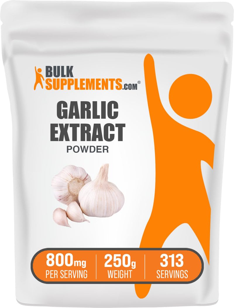 BulkSupplements Pure Garlic Extract Powder (250 grams)