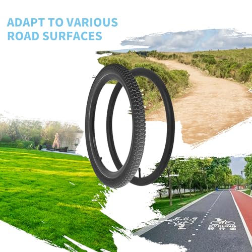 Bike Tires 12.5″/14″/16″/18″/20″x2.125″ for Kids Bike, 2PCS