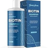(240ml) - Biotin Shampoo for Hair Growth B-Complex Formula for Hair Loss Removes DHT for Thicker Fuller Hair Anti Dandruff Formula with Zinc Tea Tree Oil Extract Jojoba Oil Argan Oil For Women and Men 240ml