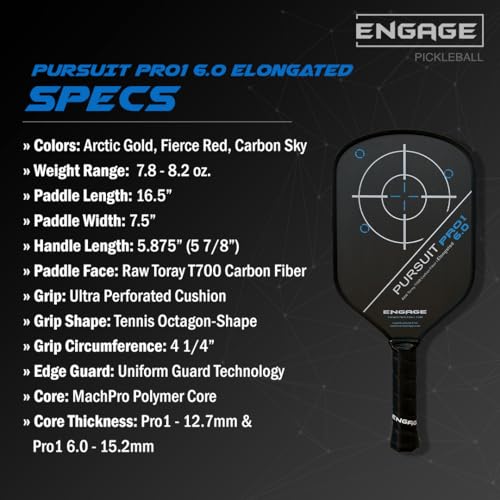 Engage Pursuit Pro1 Paddle Surface and Core