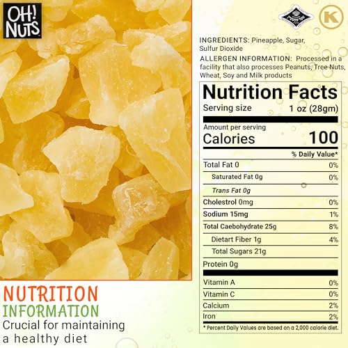 Oh! Nuts Dried Pineapple | 1.5 Lb thumb #6