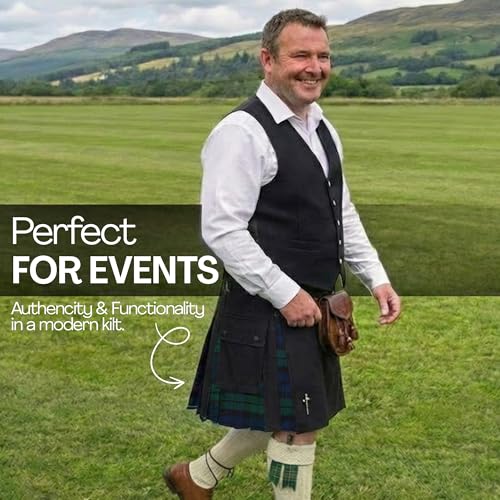 Image of UFS Kilts- Utility Kilt for Men Cotton & Tartan Size 30-66''