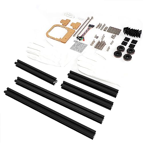 Gabinete DIY Open Frame ITX, chasis de PC de aleación de aluminio para placa madre ITX, alta disipación de calor, compatible con fuente ATX miniatura 2